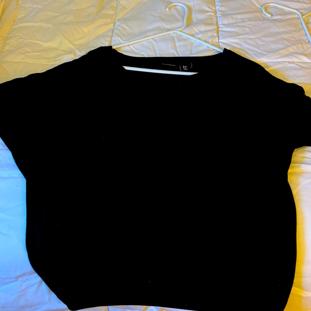 Black short sleeve. Great condition. Worn 1x